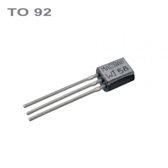 Tranzistor BS170 N-MOSFET 60V,0.5A, 0.83W TO92