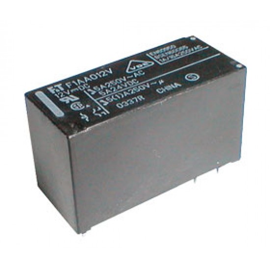 Relé 12V 5A/250VAC 2x přep. FTR-F1 CA012V Relé 12V 5A/250VAC 2x přep. FTR-F1 CA012V