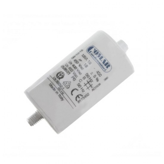 Kondenzátor rozbehový CFR 18uF/450Vac COM-MKA kábel Kondenzátor rozbehový CFR 18uF/450Vac COM-MKA kábel