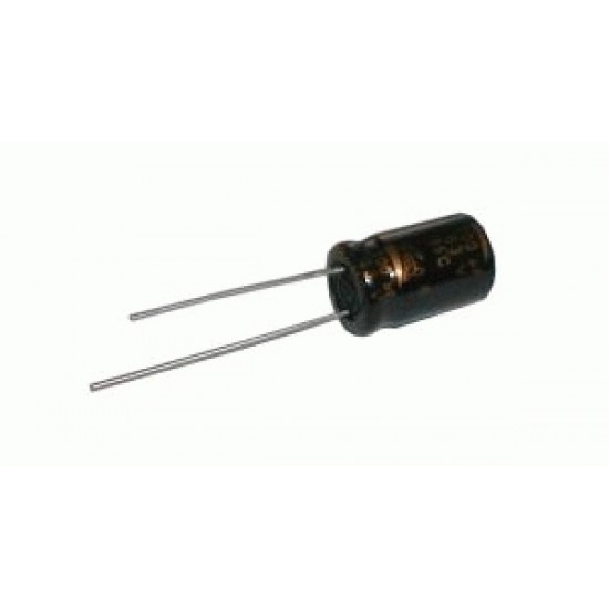 Kondenzátor elektrolytický NP 2M2 100V 6x12-3 Jam.NK