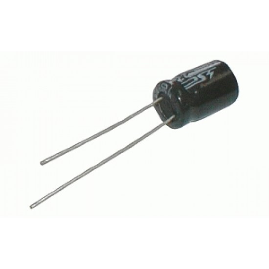 Kondenzátor elektrolytický 2M2/350V 8x14-3.5 105*C rad.C *