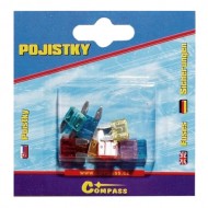 Poistky nožové MINI 10 ks Poistky nožové MINI 10 ks