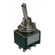 Prepínač páčkový 2pol. 6pin ON-ON Prepínač páčkový 2pol. 6pin ON-ON