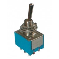 Prepínač páčkový 3pol. 9pin ON-OFF-ON 12V Prepínač páčkový 3pol. 9pin ON-OFF-ON 12V