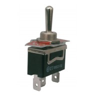 Prepínač páčkový 3pol. 3pin (ON)-OFF-(ON) 250V 10A Prepínač páčkový 3pol. 3pin (ON)-OFF-(ON) 250V 10A