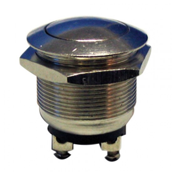 Prepínač tlačítko kul. OFF-(ON) kov-typ1 (12V) Prepínač tlačítko kul. OFF-(ON) kov-typ1 (12V)