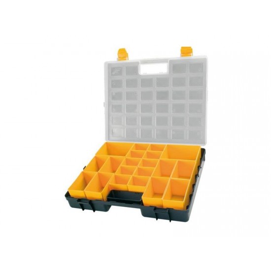 Krabička na súčiastky 372x314x70mm 20 vyberateľných sekcií Krabička na súčiastky 372x314x70mm 20 vyberateľných sekcií