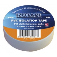 Izolačná páska PVC 19 20m biela Izolačná páska PVC 19 20m biela