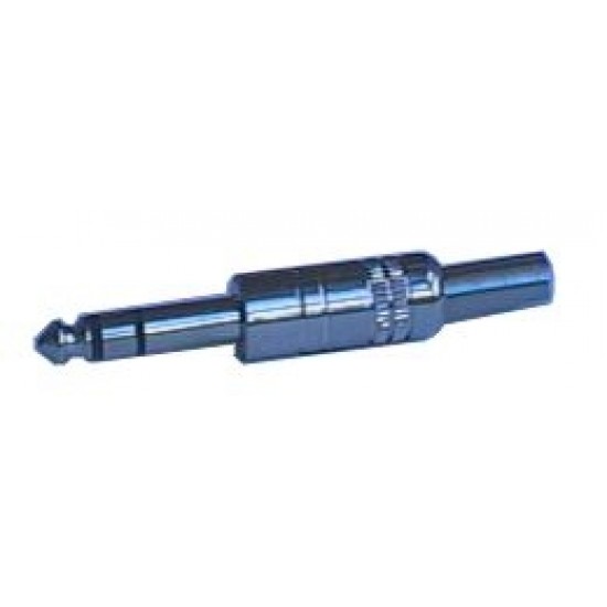 Konektor Jack 6.3 stereo kov Konektor Jack 6.3 stereo kov