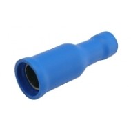 Zdierka kruhová 5mm, vodič 1.5-2.5mm modrá Zdierka kruhová 5mm, vodič 1.5-2.5mm modrá