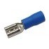 Zdierka faston 4.8mm, vodič 1.5-2.5mm modrá
