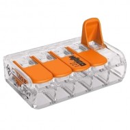 Svorka Wago 221-415, 5x0,14-4(4) mm s páčkou, bezskrutková Svorka Wago 221-415, 5x0,14-4(4) mm s páčkou, bezskrutková