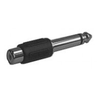 Redukcia Jack 6.3 mono CINCH zdierka Redukcia Jack 6.3 mono CINCH zdierka