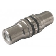 Spojka CINCH kábel 1x zdierka-1x zdierka kov Spojka CINCH kábel 1x zdierka-1x zdierka kov