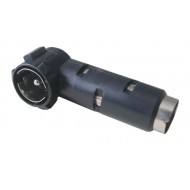 Redukcia pre autoantény DIN / ISO uhlová plast