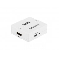 Prevodník signálu VGA - zásuvka HDMI CABLETECH KOM0846
