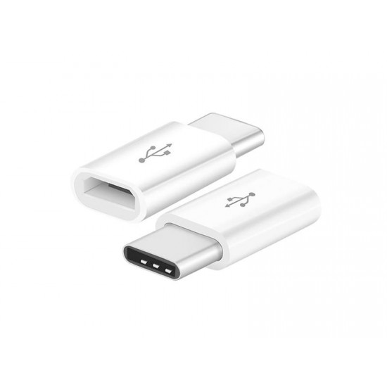 Redukcia USB micro - USB C V-TAC VT-5149 biela