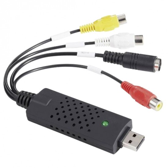 Prevodník analógové video+zvuk na digitálny - USB 2.0