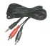 Kábel Jack 3.5 stereo - 2 x CINCH konektor 1,5m