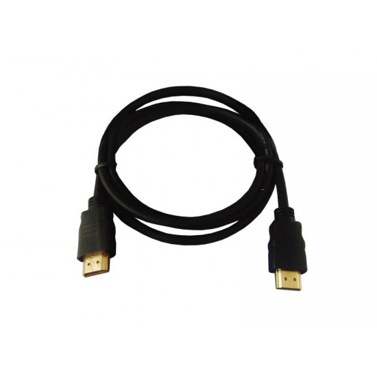 Kábel HDMI - HDMI 1m (gold,ethernet)