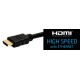 Kábel HDMI - HDMI 2m (gold, ethernet)