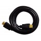 Kábel HDMI - HDMI 2m (gold, ethernet)