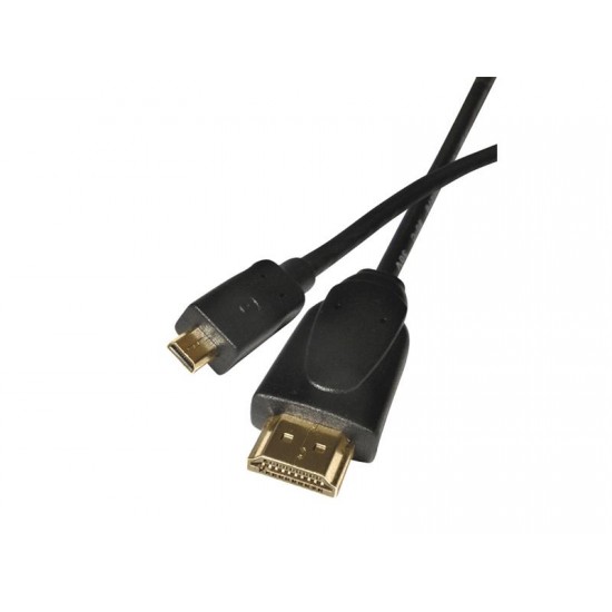 Kábel HDMI(A) - HDMI(D) micro 1.5m (1.4 high speed kabel.ethernet) Kábel HDMI(A) - HDMI(D) micro 1.5m (1.4 high speed kabel.ethernet)