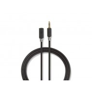 Kábel NEDIS JACK 3.5 konektor/JACK 3.5 zdierka 1m
