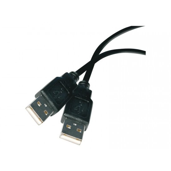 Kábel USB 2.0 A konektor - A konektor 2m Kábel USB 2.0 A konektor - A konektor 2m