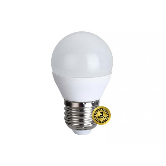 Žiarovka LED E27 6W G45 biela teplá SOLIGHT WZ412-1