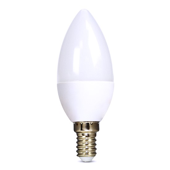 Žiarovka LED E14 6W C37 biela prírodné SOLIGHT WZ410-1