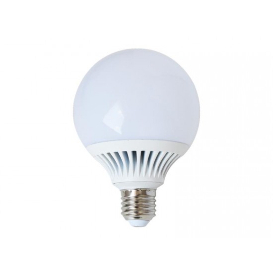 LED žiarovka G95 E27/230V 12W (Al) - biela prírodná (záruka 3 roky)