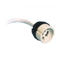 Pätica GU10 keramická s krytom