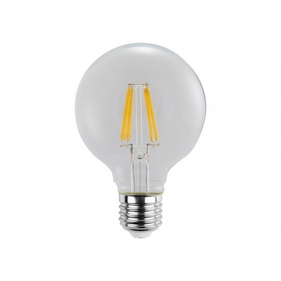 Žiarovka LED globe E27 6W RETLUX RFL 222 teplá biela, filament