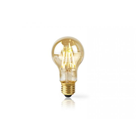 Múdra WiFi žiarovka LED E27 5W biela teplá NEDIS WIFILF10GDA60 SMARTLIFE Múdra WiFi žiarovka LED E27 5W biela teplá NEDIS WIFILF10GDA60 SMARTLIFE