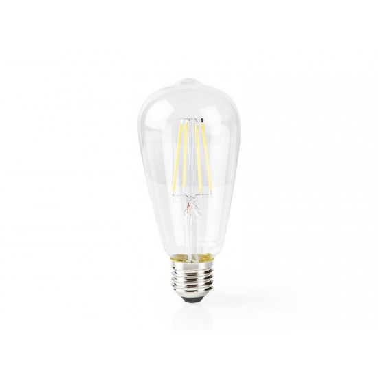 Múdra WiFi žiarovka LED E27 5W biela teplá NEDIS WIFILF10WTST64 SMARTLIFE Múdra WiFi žiarovka LED E27 5W biela teplá NEDIS WIFILF10WTST64 SMARTLIFE