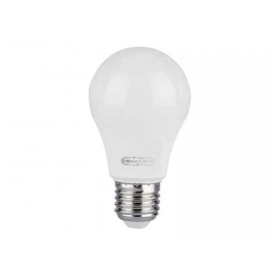 Múdra WIFI žiarovka LED E27 10W V-TAC RGB 3v1 VT-5119 Múdra WIFI žiarovka LED E27 10W V-TAC RGB 3v1 VT-5119