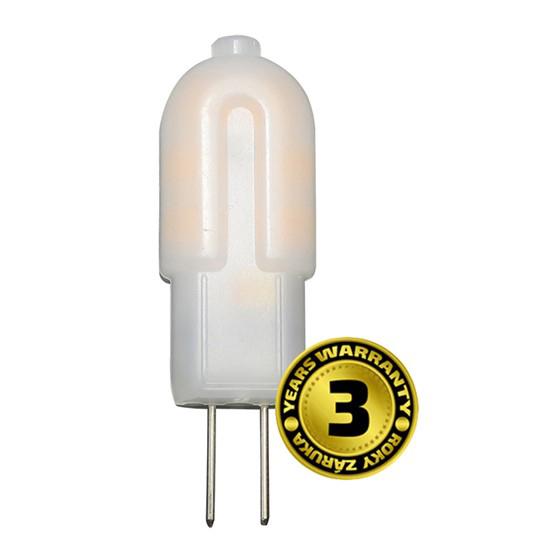 Žiarovka LED G4 1,5W biela teplá SOLIGHT WZ323 Žiarovka LED G4 1,5W biela teplá SOLIGHT WZ323