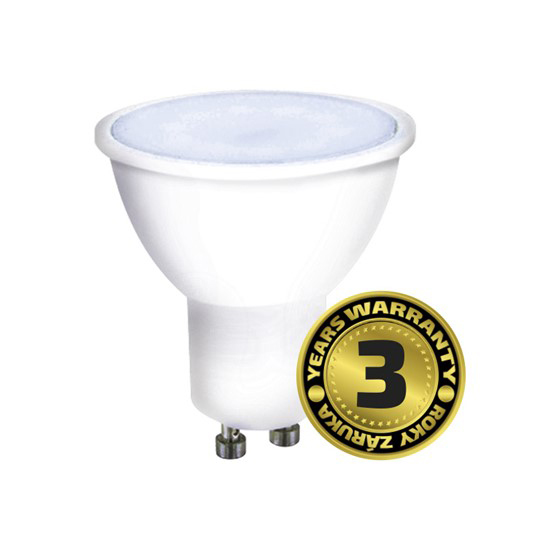 Žiarovka LED GU10 7W biela studená SOLIGHT WZ325A Žiarovka LED GU10 7W biela studená SOLIGHT WZ325A