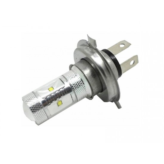 CREE LED 12-24V s päticou H4, 30W (6x5W) biela