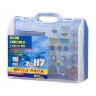 Žiarovky 12V servisný box MEGA H7 + H7 + poistky Žiarovky 12V servisný box MEGA H7 + H7 + poistky