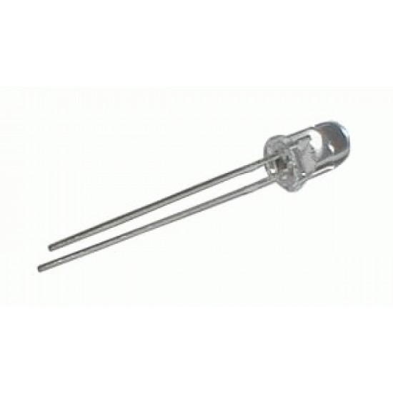 LED 5mm zelená 9000mcd/20° číra LED 5mm zelená 9000mcd/20° číra