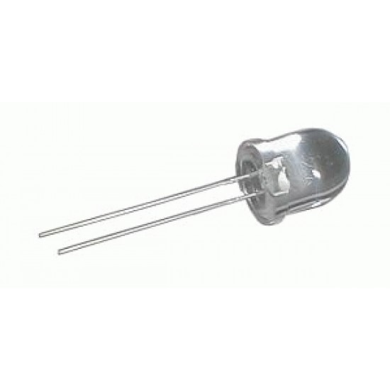 LED 10mm oranžová červená 2000mcd 25° čirá LED 10mm oranžová červená 2000mcd 25° čirá