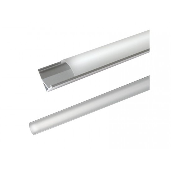 AL profil pre LED, AC2 + plexi rohový 16x16mm l = 1m (zacvakávací zasúvací) AL profil pre LED, AC2 + plexi rohový 16x16mm l = 1m (zacvakávací zasúvací)