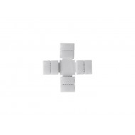 Spojka LED pásiku X, RGB - 10 mm