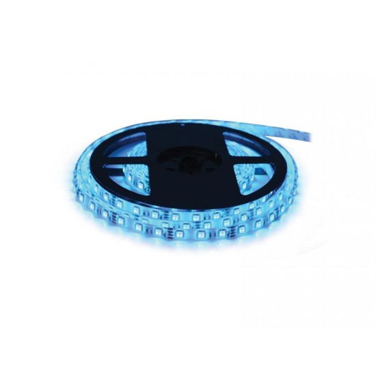 LED pásik 24V 3528 60LED/m IP20 max. 4.8W/m modrá (cievka 5m)