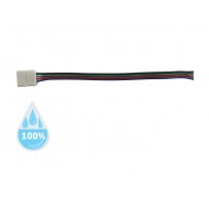 Konektor nepájivý pre RGB LED pásiky 5050 30,60LED/m o šírke 10mm s vodičom, vodeodolný IP68 Konektor nepájivý pre RGB LED pásiky 5050 30,60LED/m o šírke 10mm s vodičom, vodeodolný IP68