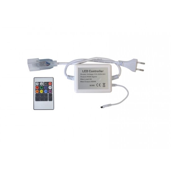 Ovládač pre Led neon hadicu 230V - RGB kontroler pre LED neon 230V Ovládač pre Led neon hadicu 230V - RGB kontroler pre LED neon 230V