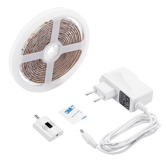 LED pásik stmievateľný s bezdotykovým ovládaním, 3m, 180 LED, 4000K, IP65, SOLIGHT WM50S LED pásik stmievateľný s bezdotykovým ovládaním, 3m, 180 LED, 4000K, IP65, SOLIGHT WM50S