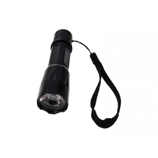 Solight kovová baterka malá, 1W LED, čierna, 1x AA Solight kovová baterka malá, 1W LED, čierna, 1x AA